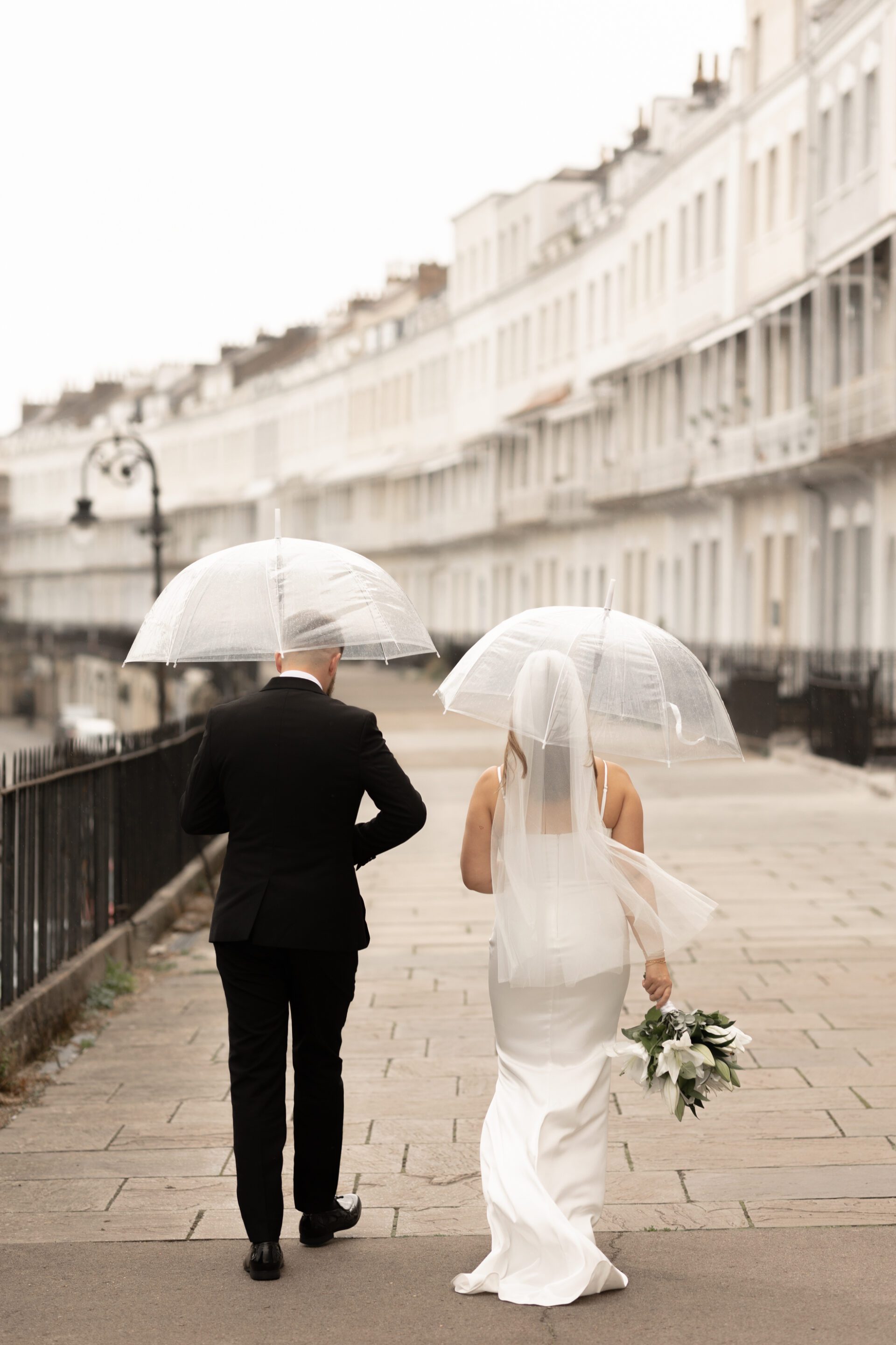 Our bride and groom explore Clifton, Bristol during our couple portrait session