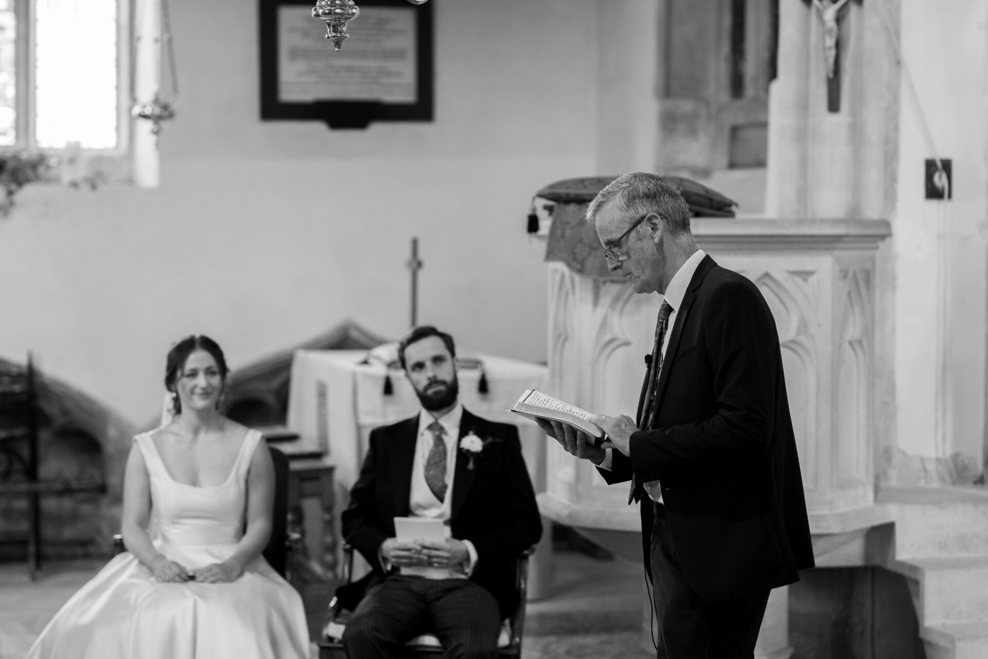 Somerset church wedding ceremony