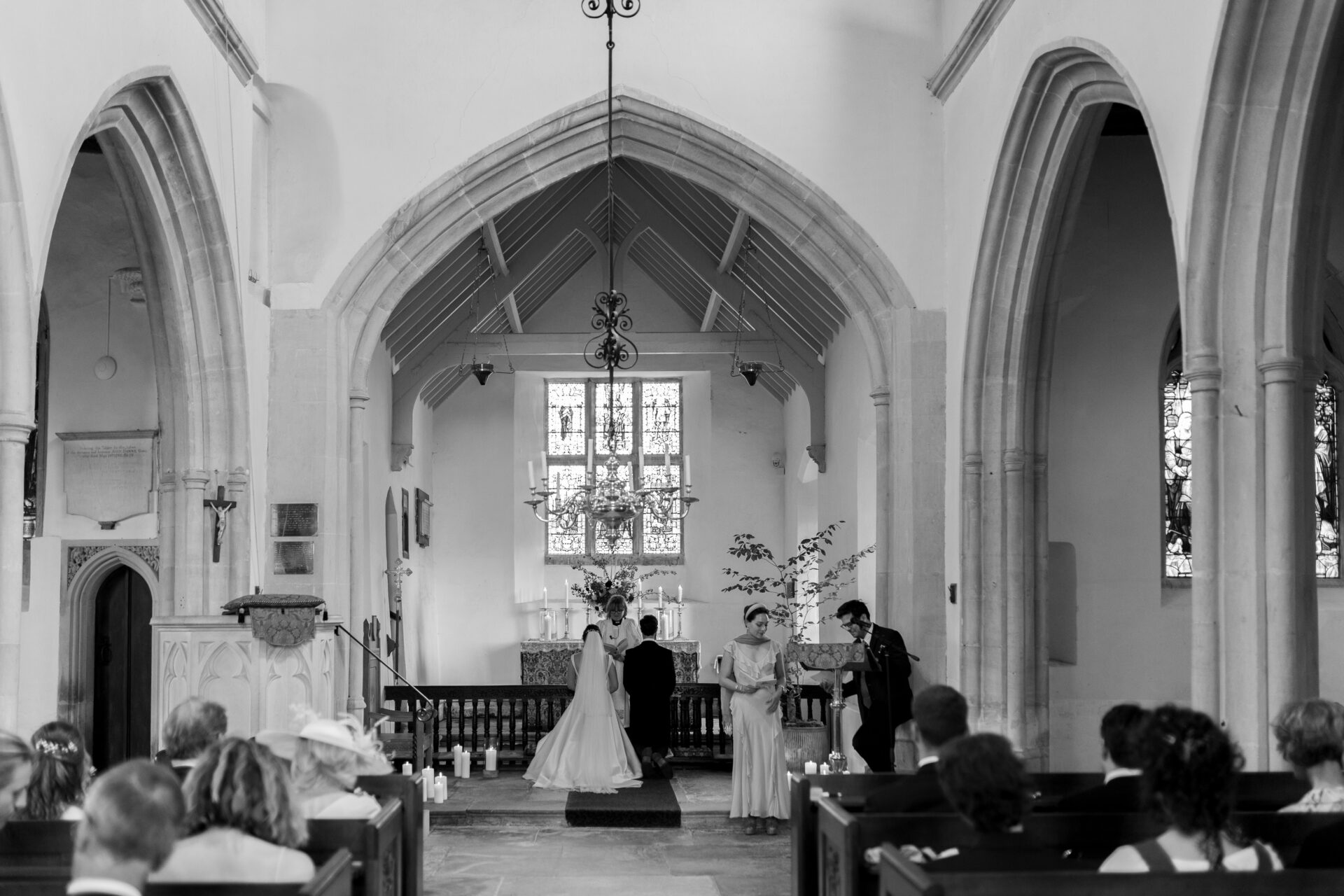 Somerset church wedding
