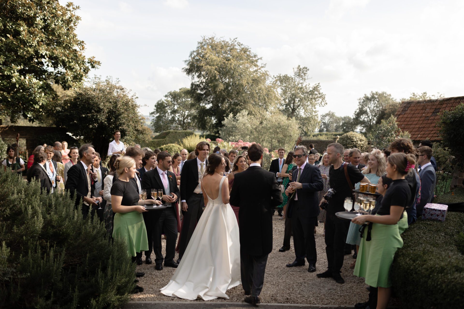 Somerset marquee wedding reception