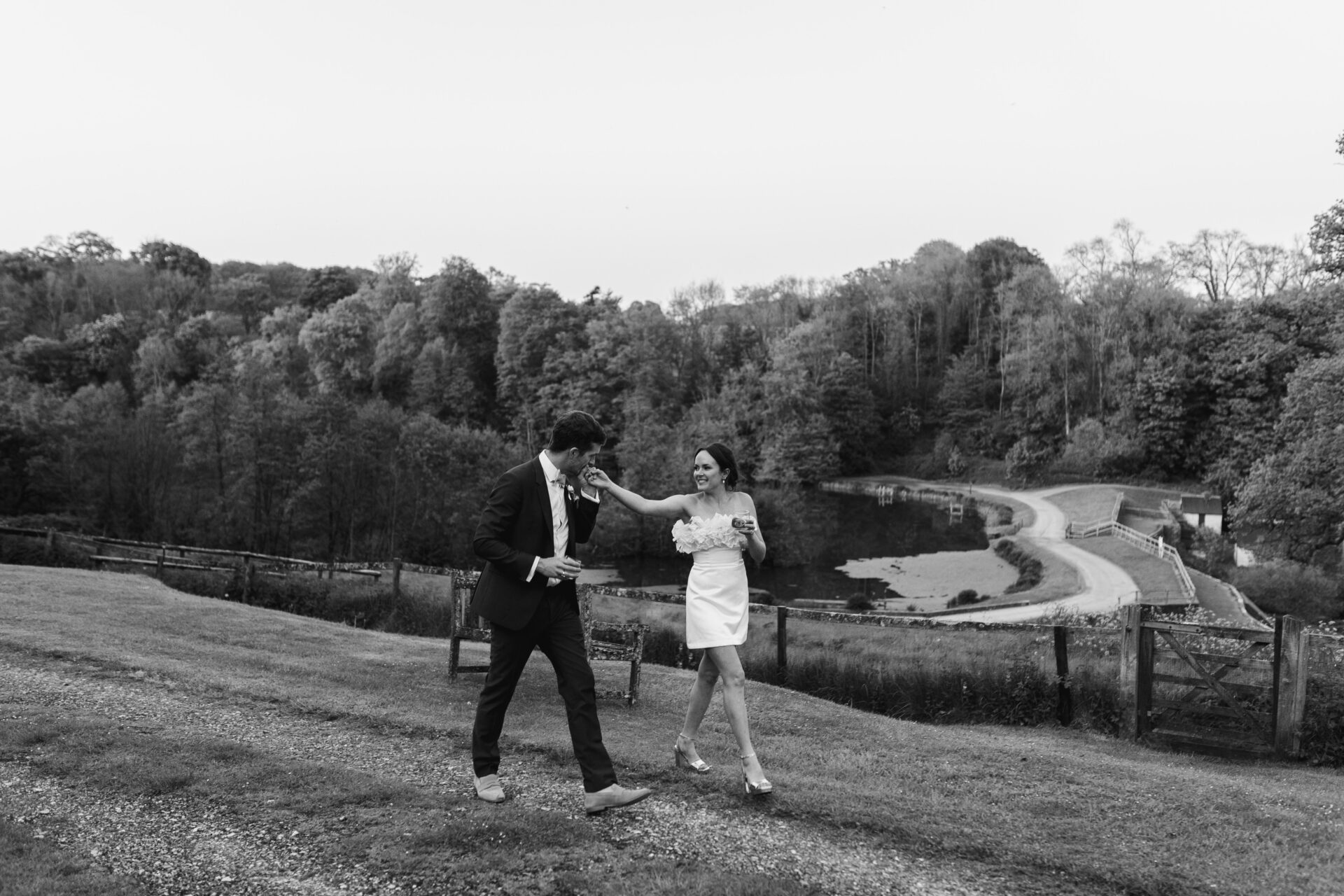 Editorial wedding photography at Ashley Wood Farm
