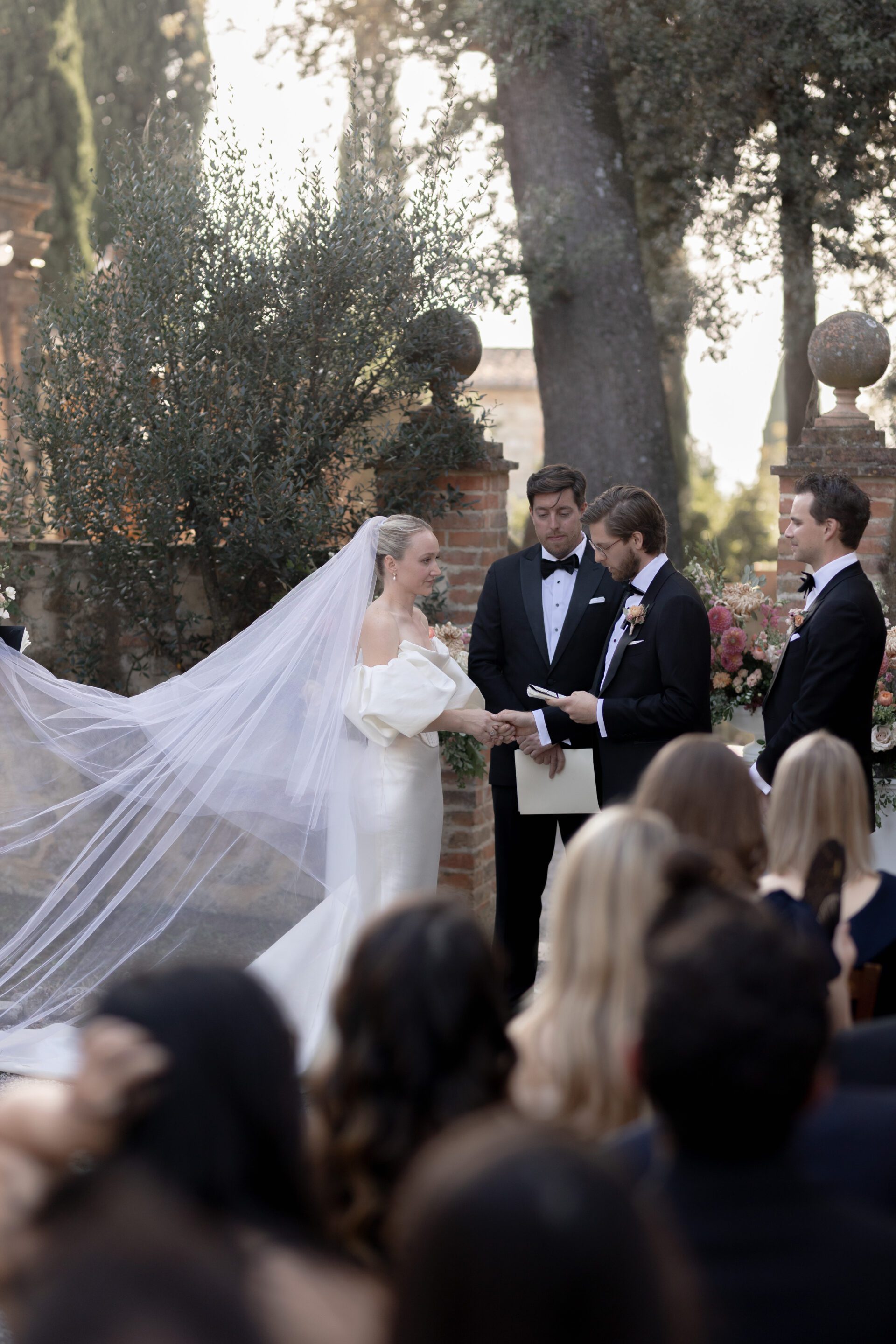 Luxury Italian wedding ceremony