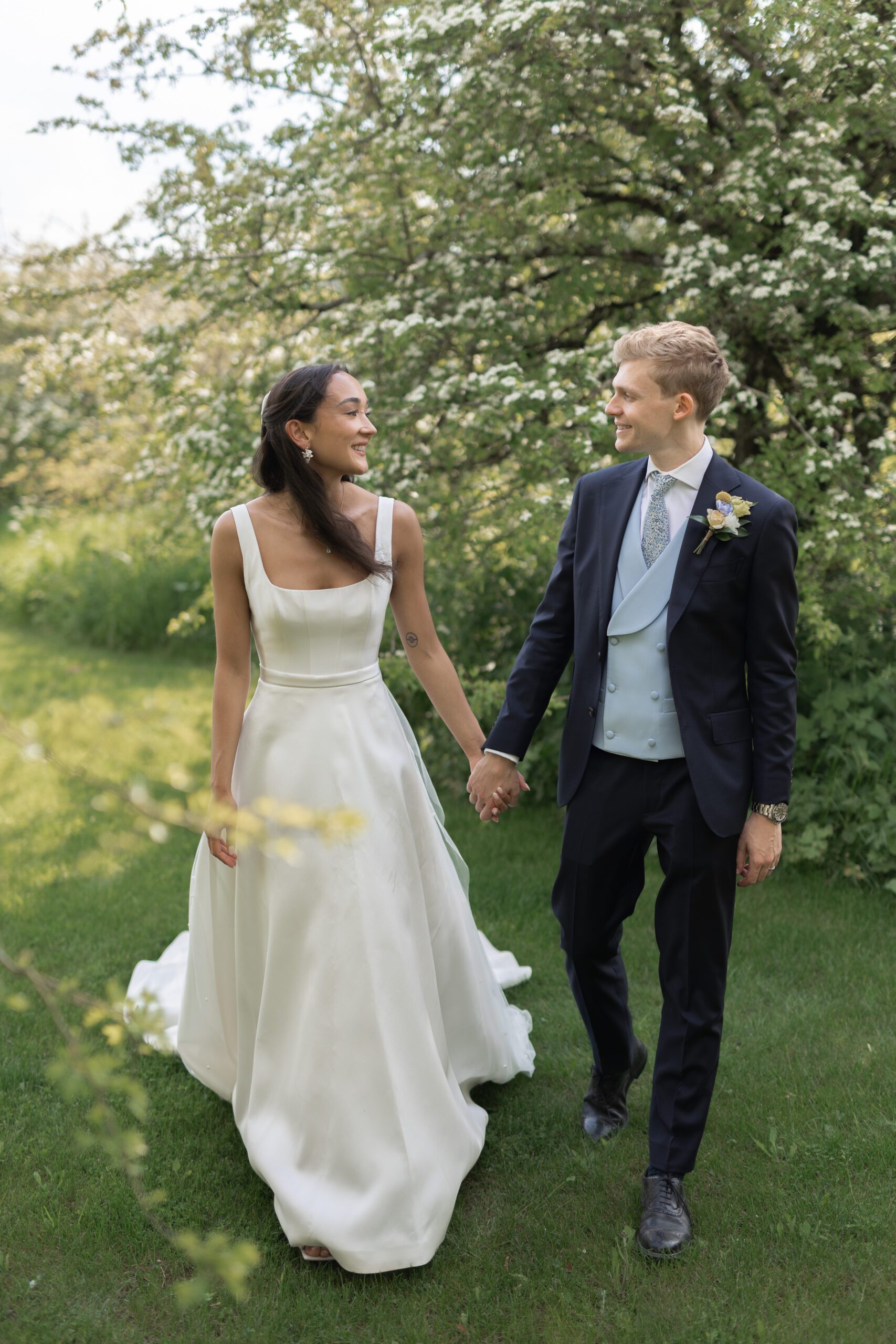 Nastasha and Harry's spring wedding at Old Gore by Yard Space