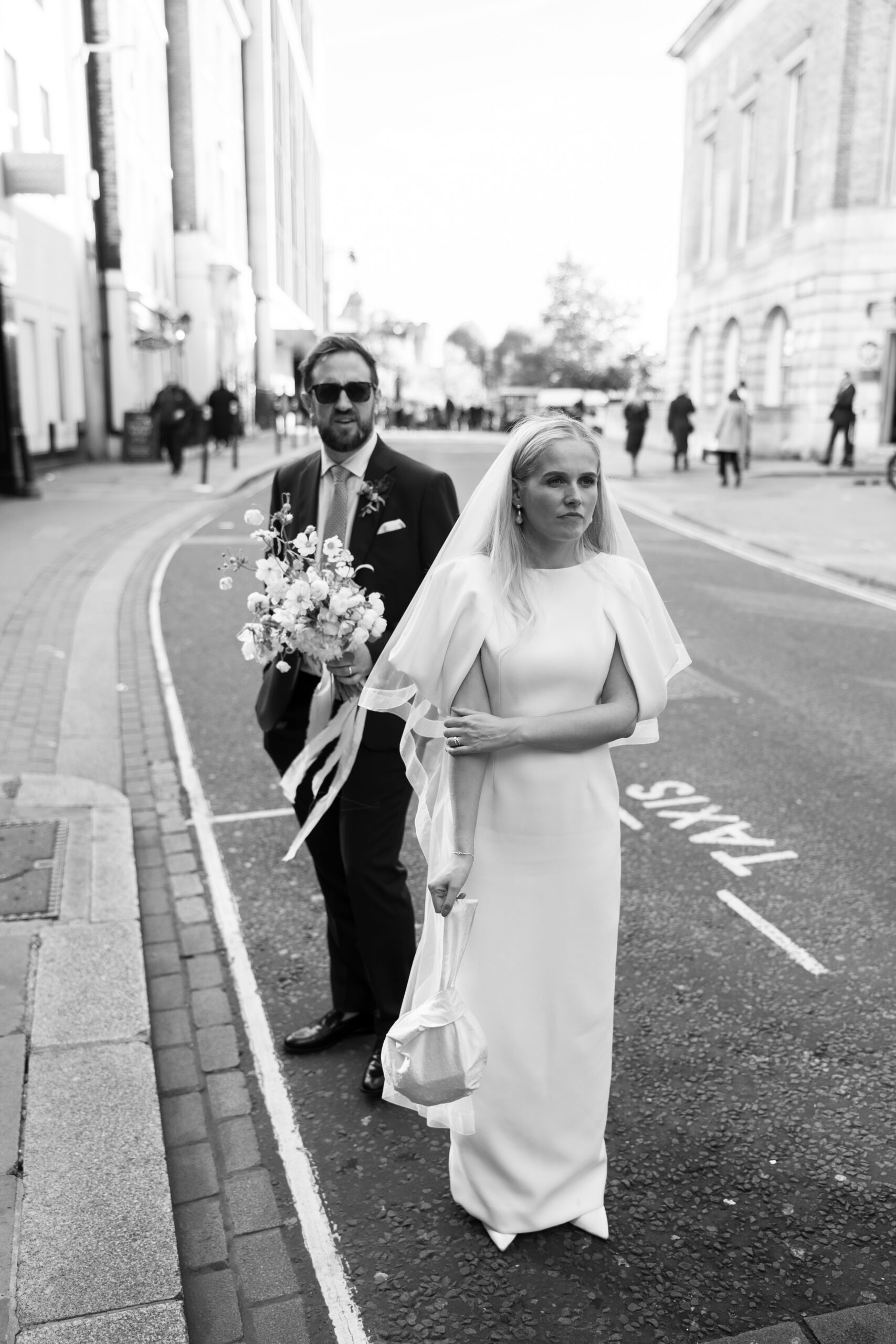 Rosie and Alex's Trinity House wedding in London