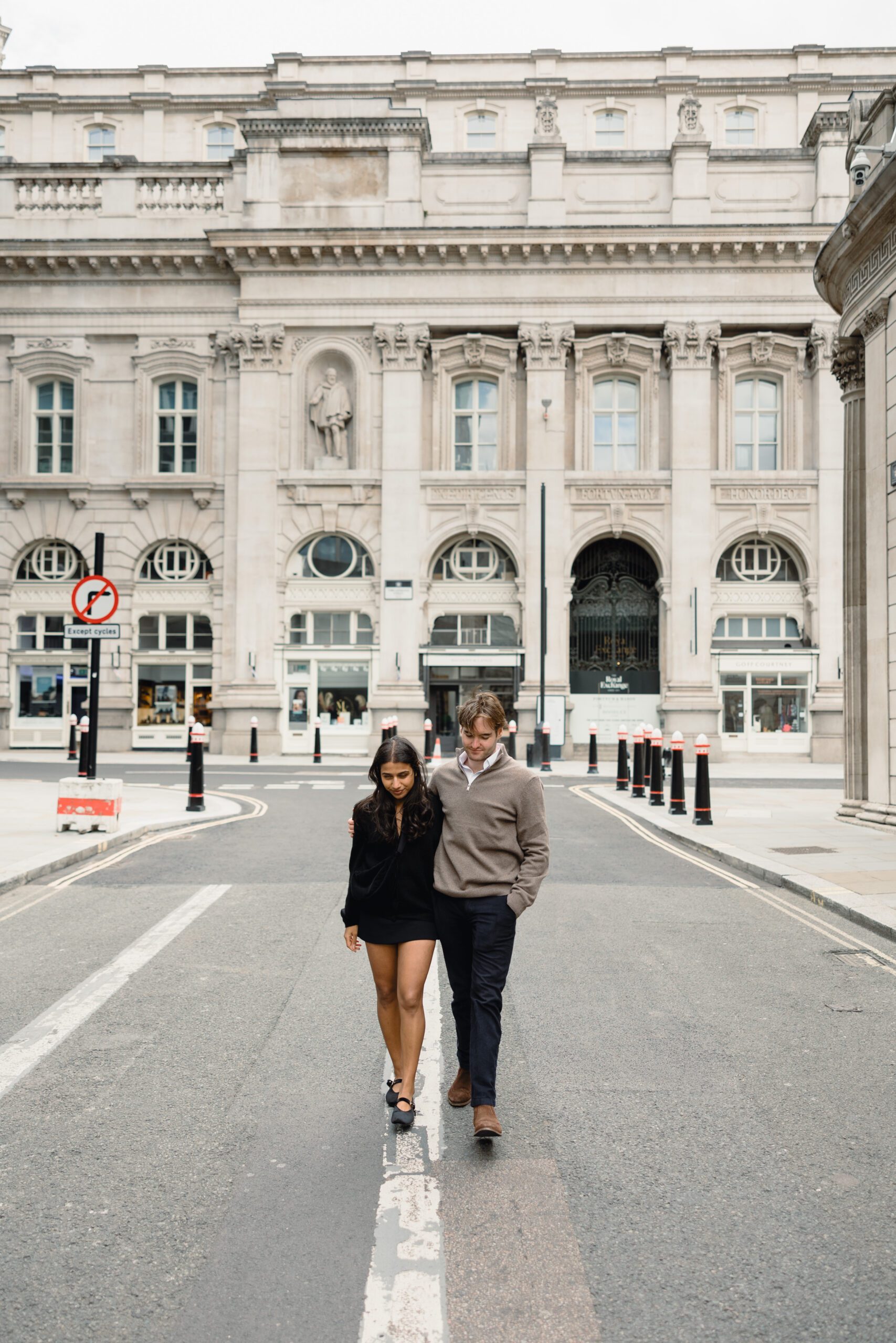 Engagement portraits in London