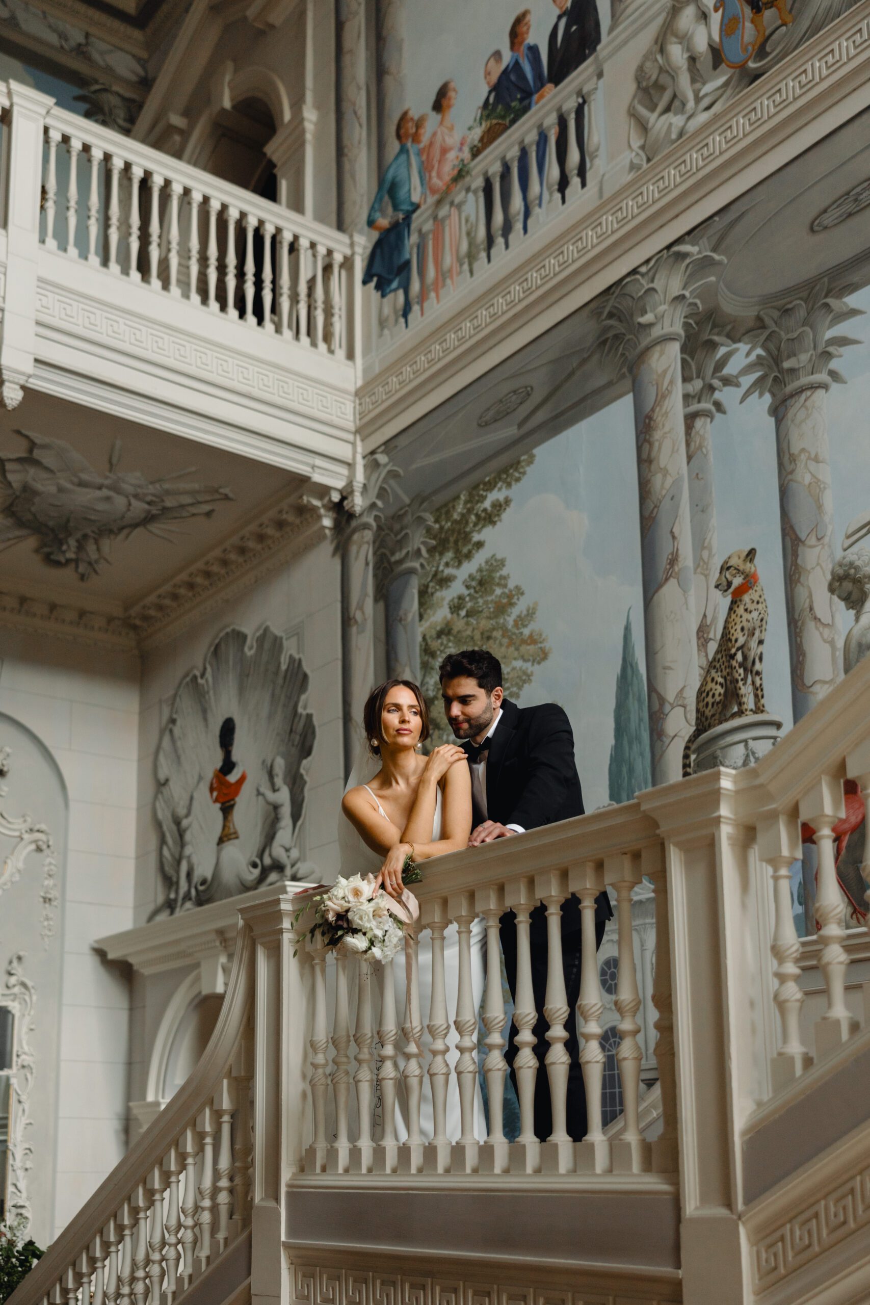 Alannah and Victor, Ragley Hall wedding editorial